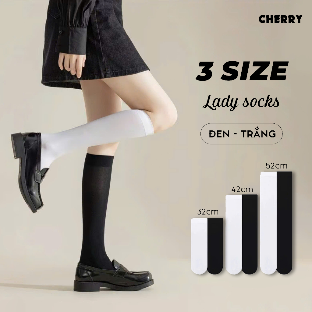 Tất da nữ kiểu dáng lolita ôm chân giúp che khuyết điểm chân - Cherry shop