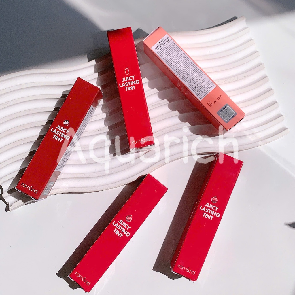 [Đủ Màu] Son Kem Tint Bóng Romand Juicy Lasting Tint 5.5ml [13 - 16 - 19 - 20 - 21 - 23 - 24 - 25 - 28 - 29-36-37-38-39] | BigBuy360 - bigbuy360.vn