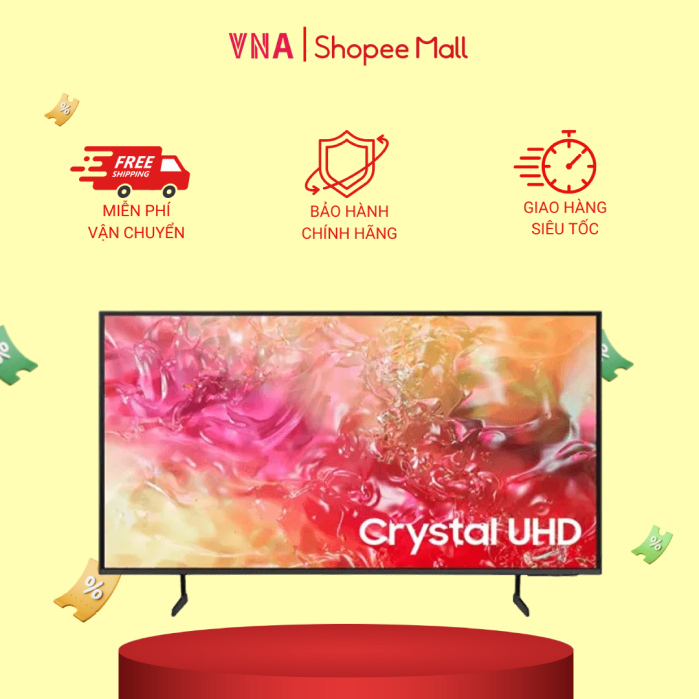 65DU7700 - Smart Tivi Samsung 4K 65 Inch UA65DU7700 - Bảo hành 24 tháng - TV điều khiển giọng nói