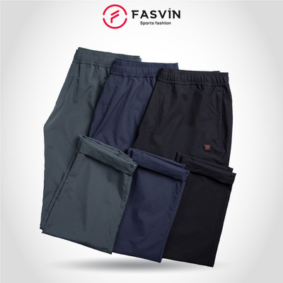 Quần Gió Nam BIG SIZE FASVIN Từ 82 Đến 120KG Ống Suông Vải Đẹp Hàng Nhà Máy Tiện Dụng DC22179.