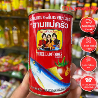 Lốc 10 Hộp Cá 3 Cô Gái Thái Lan Lon 155g