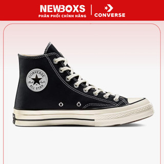 Giầy Converse Chuck 1970s Black/White Hi - 162050 Giầy Chính Hãng, Vải Canvas, Bền Bỉ, Sneaker Basic