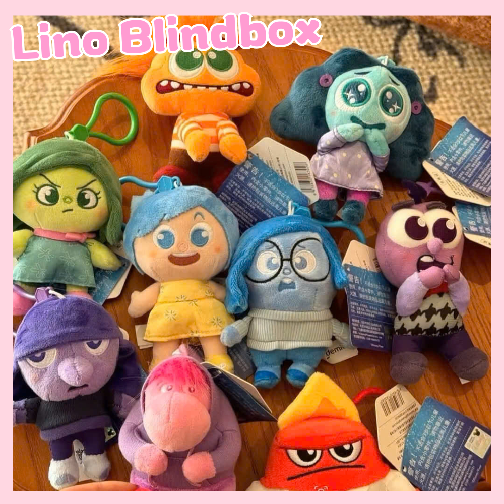 [Gâu bông] Móc khóa bông Inside Out