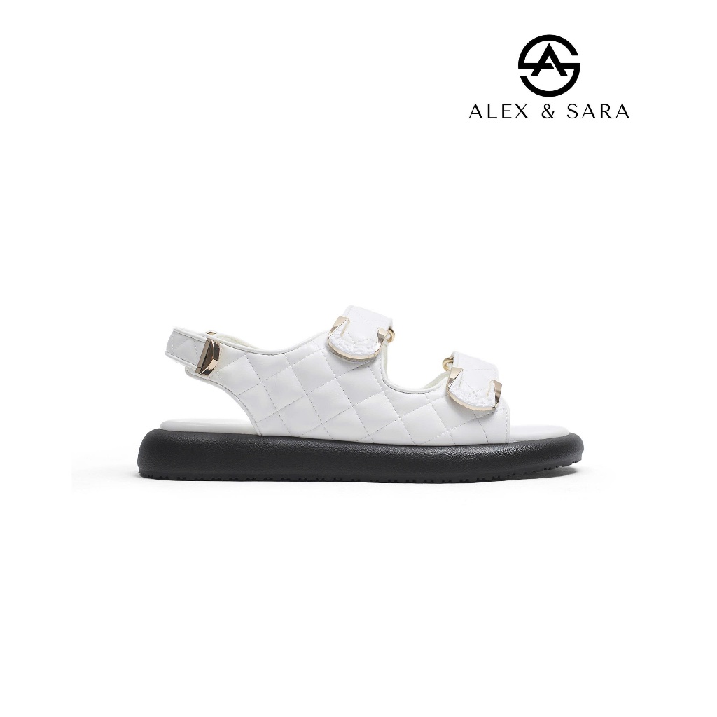 LT88 - Giày sandal Alex & Sara quai trần ô trám phong cách thời trang hiện đại