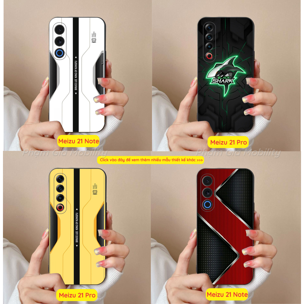 Ốp lưng dành cho Meizu 21/ 21 Note/ 21 Pro/ 20/ 20 Classic dẻo đen đen in hình công nghệ, vũ trụ nhi