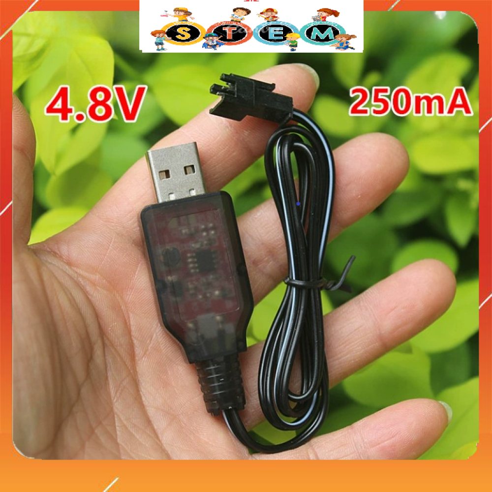 [Stem A-Z]G77] Cáp Sạc USB Pin 4.8V NiMH NiCd
