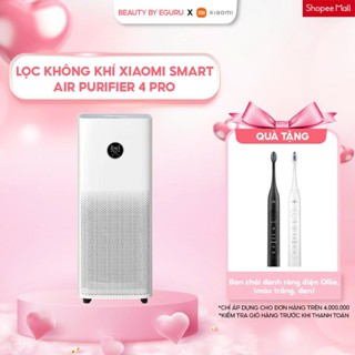 [Tặng Bàn Chải Điện] Máy Lọc Không Khí Xiaomi Smart Air Purifier 4 Lite EU | 4 Compact | 4 Pro | BH 12 Tháng Chính Hãng