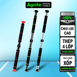 [VOUCHER GIẢM 10K] Thanh tập xà đơn treo tường gắn cửa AGNITE chính hãng kích cỡ tùy chỉnh tập gym tại nhà tăng cơ