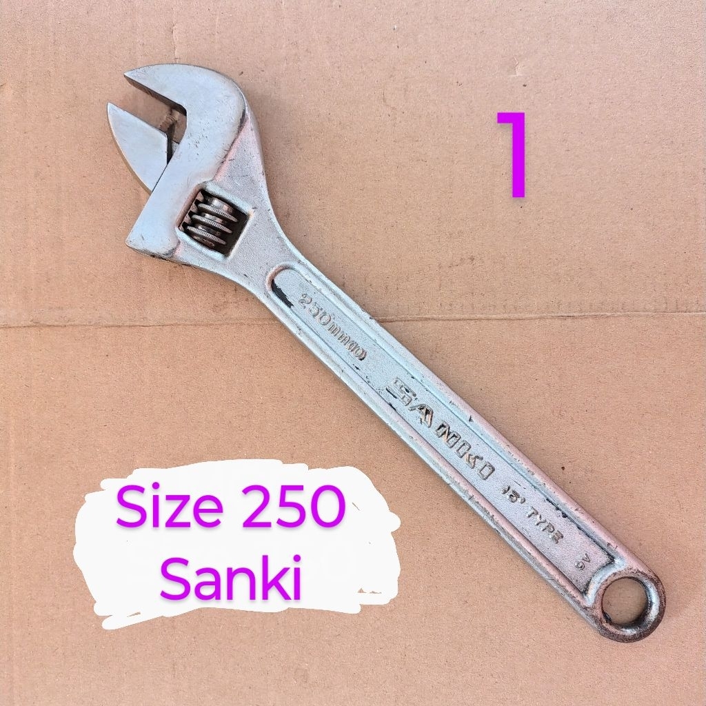 Mỏ lết Nhật size 250mm, hàng bãi Nhật.