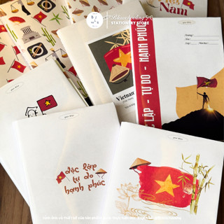 [NGƯỜI VIỆT] Giấy bao tập, bọc vở, bao sách Việt Nam | 🇻🇳 | thiết kế bởi Bliss.