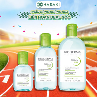 [DAILY] Nước Tẩy Trang Bioderma Dành Cho Da Dầu & Hỗn Hợp Sébium H2O Hasaki chính hãng
