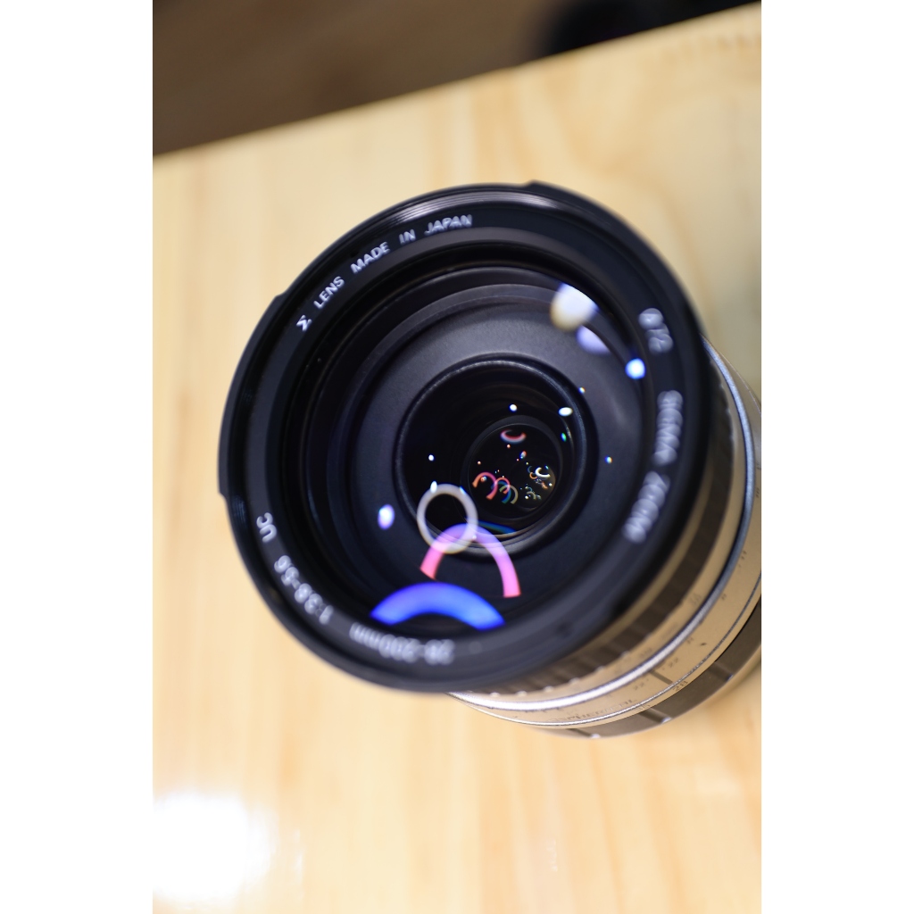 Lens canon  Sigma 28–200 mm f/3.8‑5.6 AF Aspherical UC (đứt cáp khẩu) - Lens máy ảnh