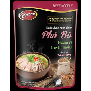 COMBO 5 GÓI NƯỚC DÙNG HOÀN CHỈNH PHỞ BÒ BARONA