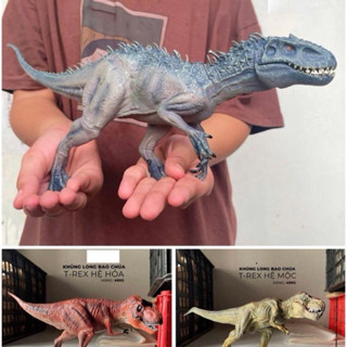   RẺ VÔ ĐỊCH  HÀNG SẴN  MÔ HÌNH ĐỒ CHƠI KHỦNG LONG THỜI Tiền sử cá mập the meg t-rex megalodon kỷ jura bạo chúa raptor 
