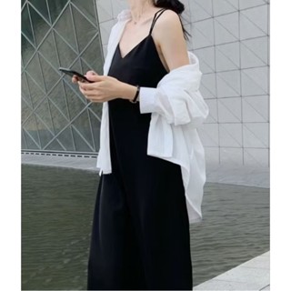  Váy 2 dây xòe dài Váy 2 dây đen dài có bigsize 40kg-120kg 