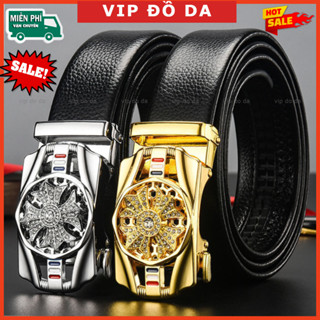  Giá Sốc  Thắt lưng nam mặt xoay - khóa tự động cao cấp, dây nịt nam mặt xoay thời trang