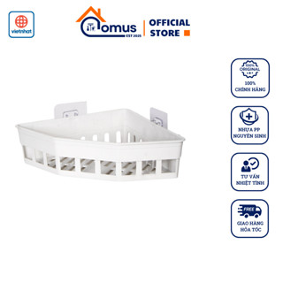  Kệ Góc Dán Tường Nhà Tắm Kệ Tam Giác Đựng Đồ Đa Năng VIỆT NHẬT HOKORI 5610 - DOMUS 
