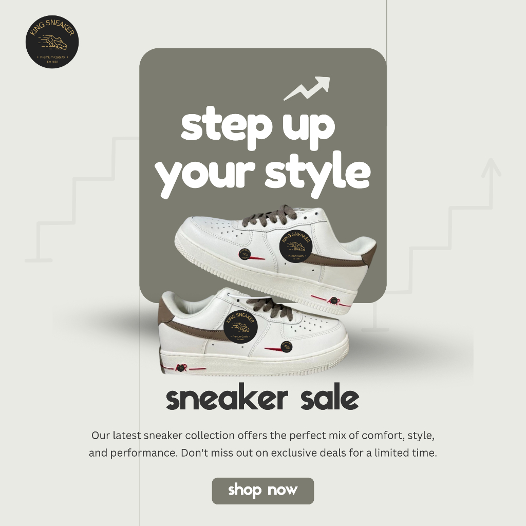 Giày Sneaker AF1 Vệt Nâu, Giày Af1 Vệt Nâu Cổ Thấp Bản Classic Đủ  Màu Hót Full box bill