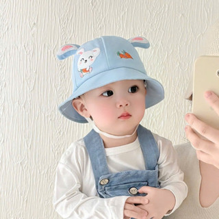  Mũ Tai Thỏ Cute in hình dễ thương Mũ che nắng cho bé Mũ bảo vệ tia cực tím Mũ chống gió thoáng khí 