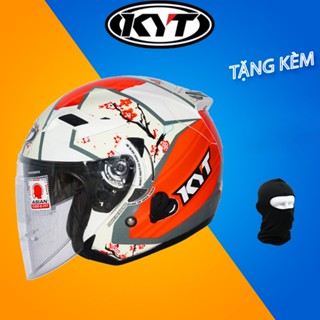 Mũ BH 3/4 KYT Venom Xavi Sakura