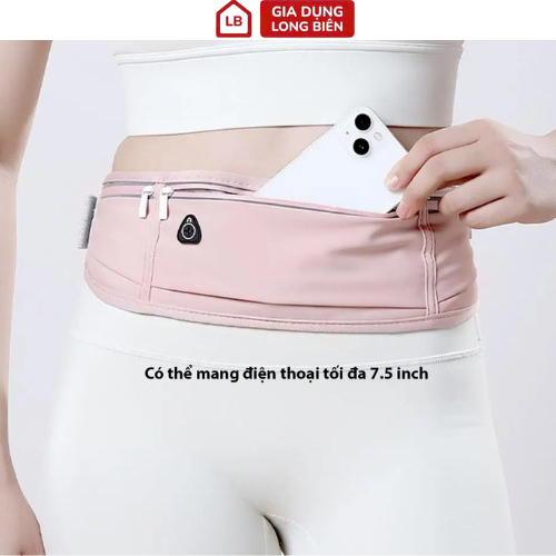 Đai Đeo Bụng Chạy Bộ - Túi Thể Thao Bao Tử Đeo Hông Có Ngăn Đựng Chai Nước