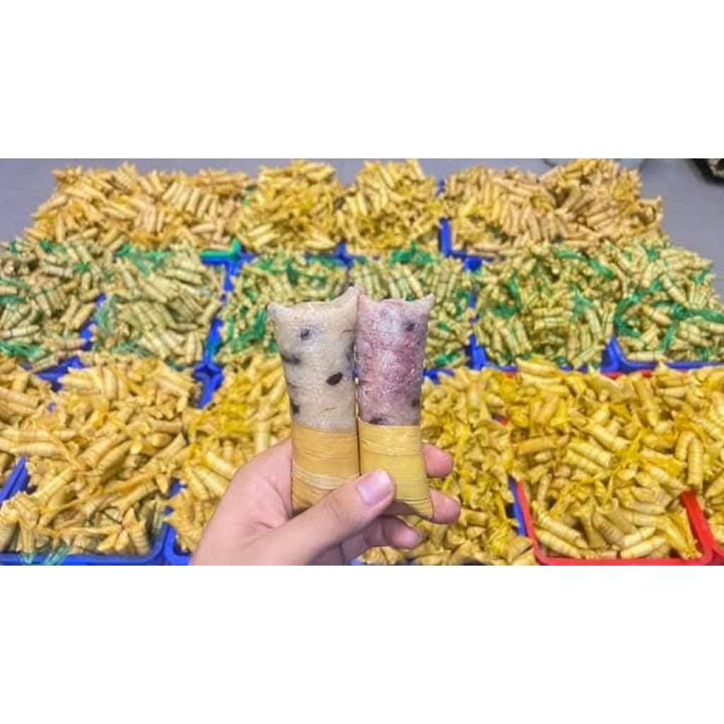 [CHỈ GIAO MIỀN NAM]10 bánh lá dừa nhân chuối, không giao miền Bắc và miền Trung được ạ