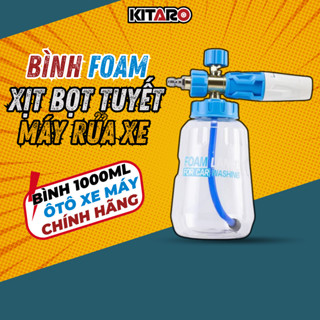  Bình phun bọt tuyết PA 1L cho máy rửa xe ôtô xe máy tạo bọt mịn xịt rửa xe hiệu quả - KITARO 