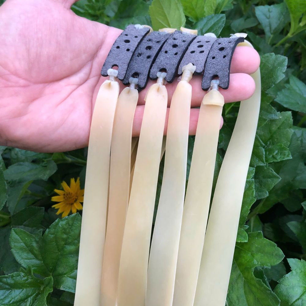 10 dây latex dày 1.5mm dài 22cm