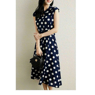 ĐẦM XÒE VINTAGE BI TRẮNG ĐEN