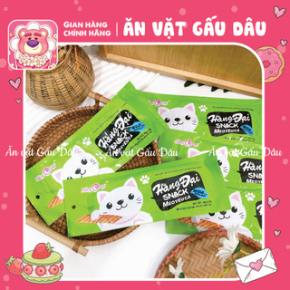   COMBO 5 GÓI  Snack Hằng Đại Mèo Yêu Cá Cay Đặc Biệt Que Cay Tuổi Thơ,đồ ăn vặt cổng trường 