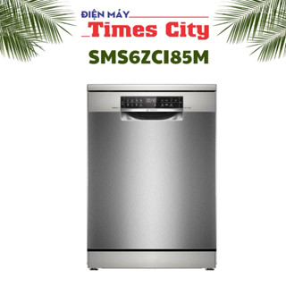 Máy rửa bát Bosch độc lập SMS6ZCI85M seri 6 sấy zeolith