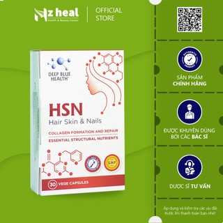  Hỏa tốc  Viên uống HSN Deep Blue Health dưỡng ẩm sáng da dưỡng tóc móng 