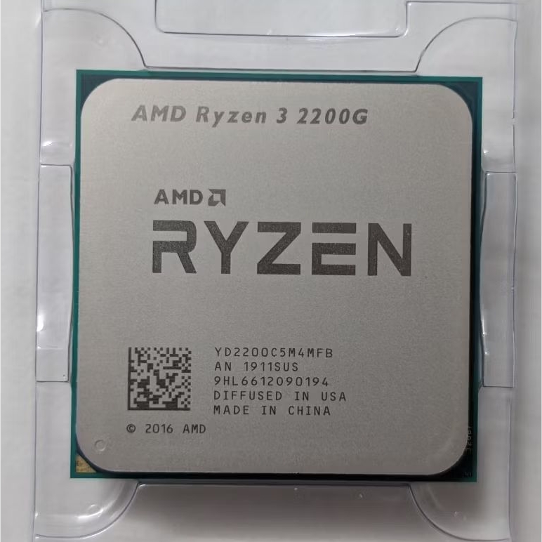 Cpu AMD Ryzen 3 2200G zin vga tích hợp
