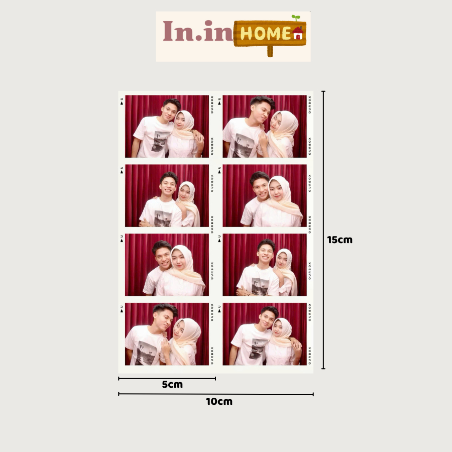 [HỎA TỐC HCM] In Ảnh Photobooth Theo Yêu Cầu Khung size 5x15, 10x15, Giấy Lụa Nhám Cao Cấp, Bền Màu