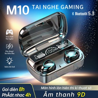 Tai Nghe Bluetooth M10 Chất Lượng Âm Thanh chân thật, Kết Nối Ổn Định Với Công Nghệ Bluetooth V5.3