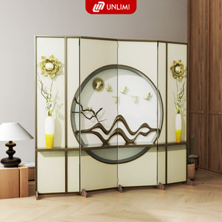 Bình phong, vách ngăn phòng họa tiết 3D cao cấp thương hiệu UNLIMI