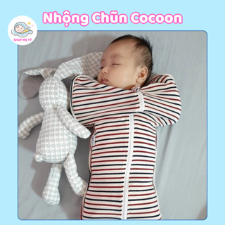 Nhộng Chũn Cocoon thần thánh cho bé giúp bé ngủ ngon, sâu giấc - Shop Mẹ Tý