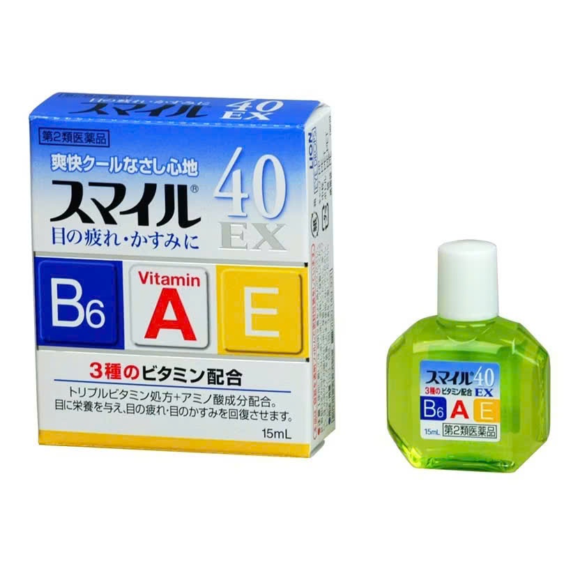 Nước nhỏ mắt eyemiru 40 EX Mild Lion Nhật Bản 15ml