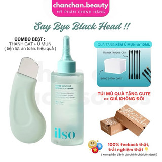   Combo ủ mụn ilso  Làm Mềm Nhân Mụn Đẩy Sạch Mụn Đầu Đen – Tặng tăm gạt & Bông Tinh Chất 
