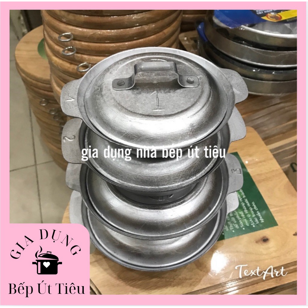Nồi thố gang cạn mỏng kho thịt cá 4size