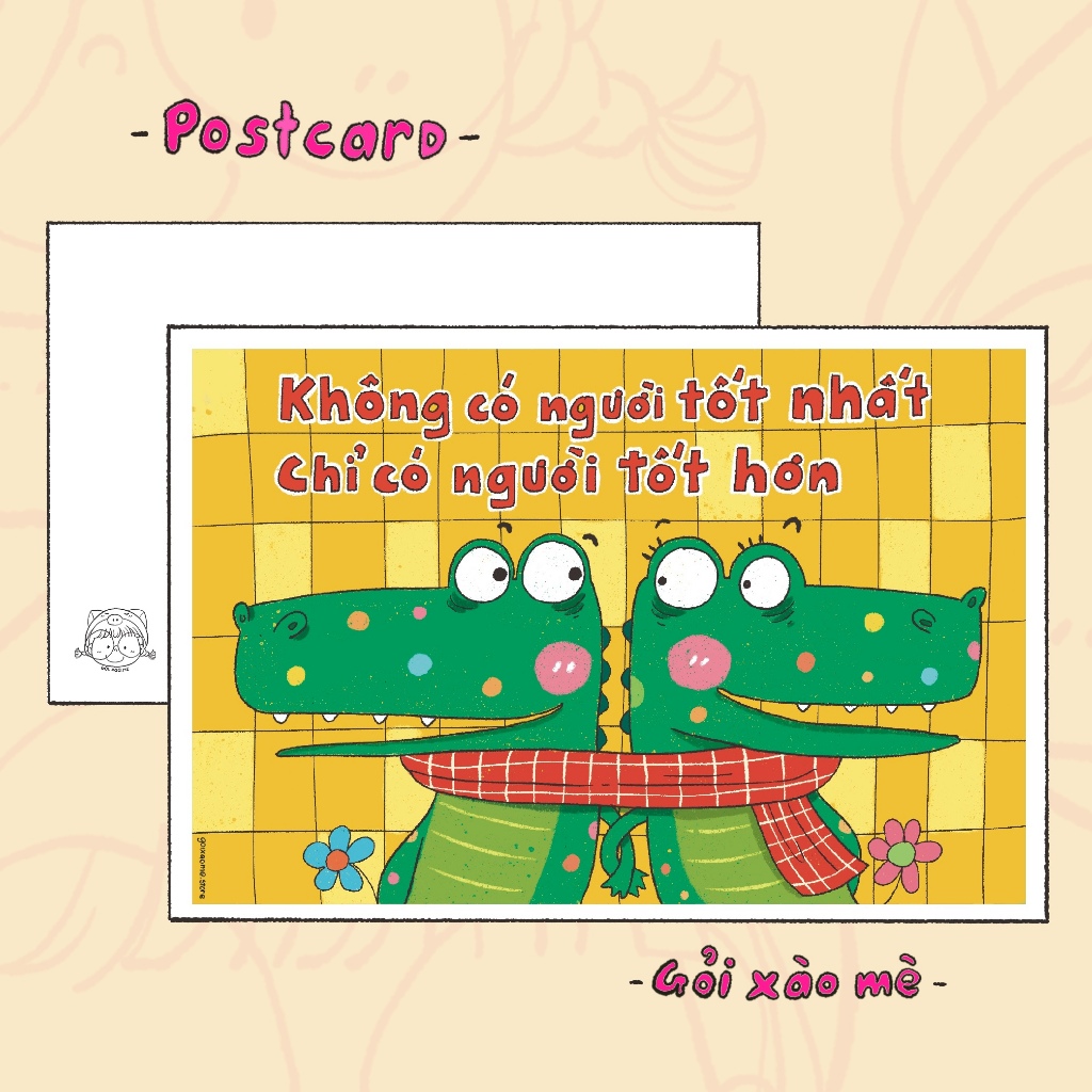 P18- Postcard lời nhắn đáng iu