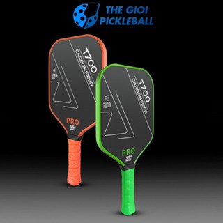 Vợt Pickleball T700 FIBER PRO Sợi Carbon Bề Mặt Nhám Siêu Nhẹ Nhiều Màu - DONLIMA