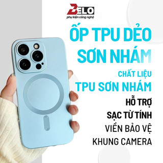 Ốp lưng iphone từ tính họa tiết kim loại - phụ kiện sang trọng cho iPhone x/xs/max/11/12/13/14/pro/promax Belo