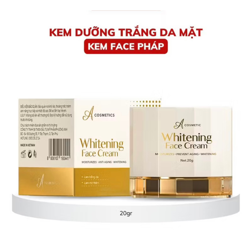 Kem Face A Cosmetic 20g Mẫu Mới