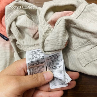 [THANH LÝ]- Bộ Jumpsuit đùi  màu ombre size 0/3m-18/24m
