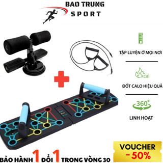 Dụng Cụ Bàn Chống Đẩy Đa Năng Hít Đất PUSH UP Tập Cơ Ngực Vai Tại Nhà Parralletes Calisthenic Gym