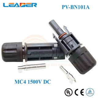 Đầu nối MC4 1500V DC hãng LEADER (PV-BN101A)