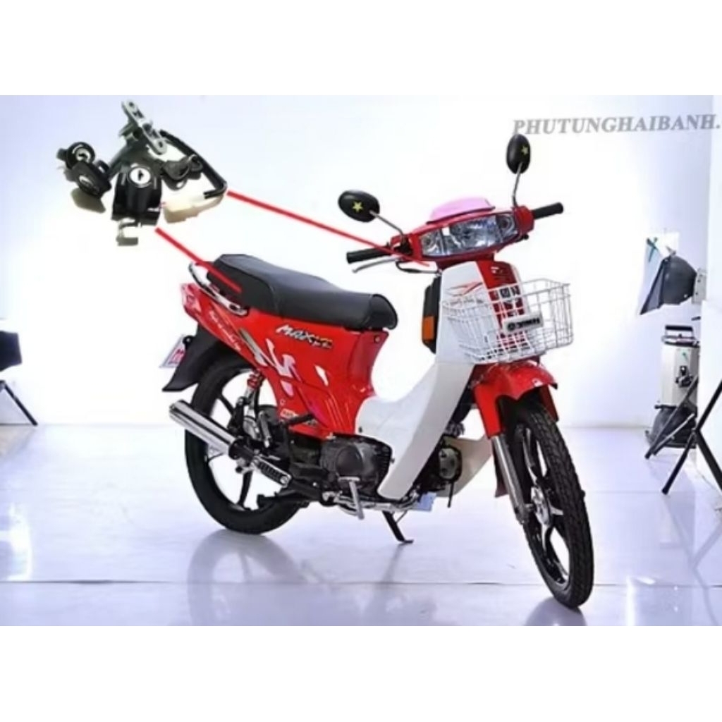 Bộ ổ khoá xe Max 2