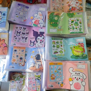 𝗬𝗲̂𝘂 𝘁𝗵𝗶́𝗰𝗵 | COMBO 10 tờ giấy bao tập có sẵn kiếng con nai  + tặng kèm sticker (Loại đẹp cao cấ