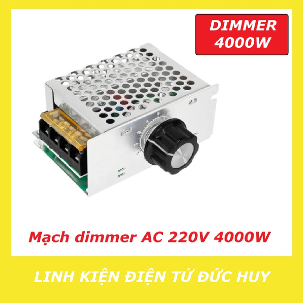 MẠCH CÔNG SUẤT ĐIỀU CHỈNH ĐIỆN ÁP AC DIMMER AC 4000W
